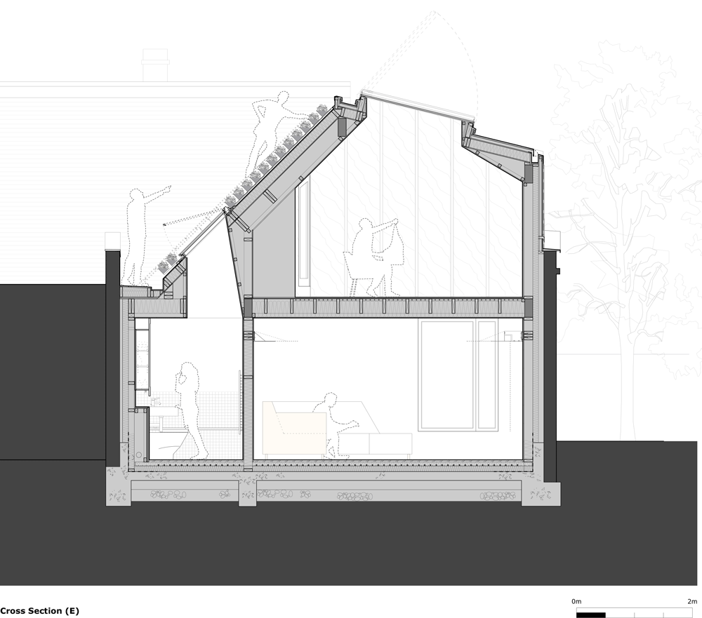 英國Hayhurst and Co“懸掛式”綠色屋頂設計