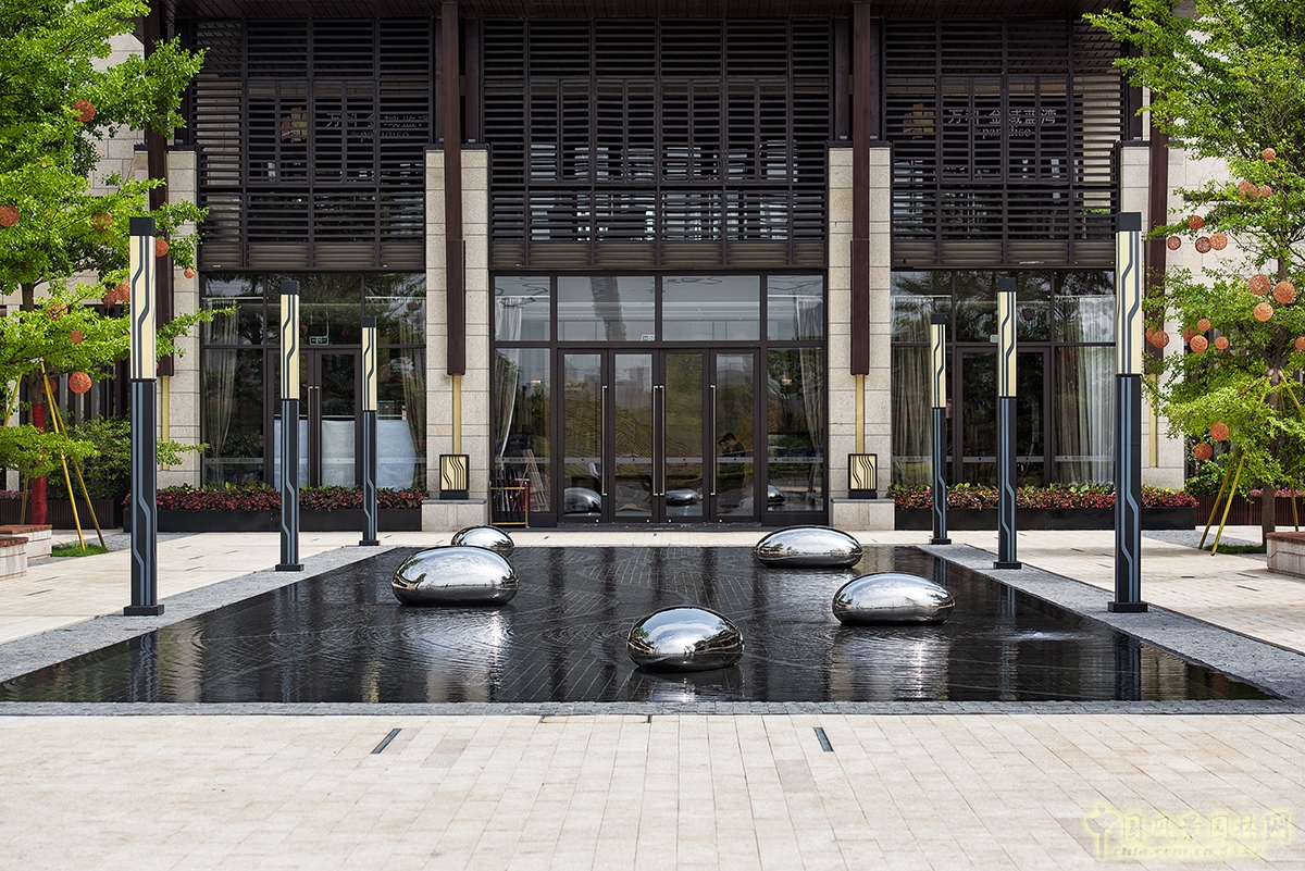 派瀾設計事務所:萬科南寧金域藍灣展示區景觀設計