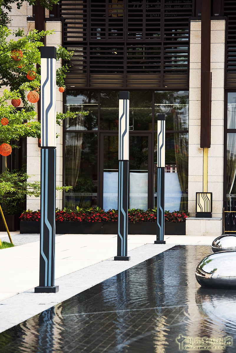 派瀾設計事務所：萬科南寧金域藍灣展示區景觀設計