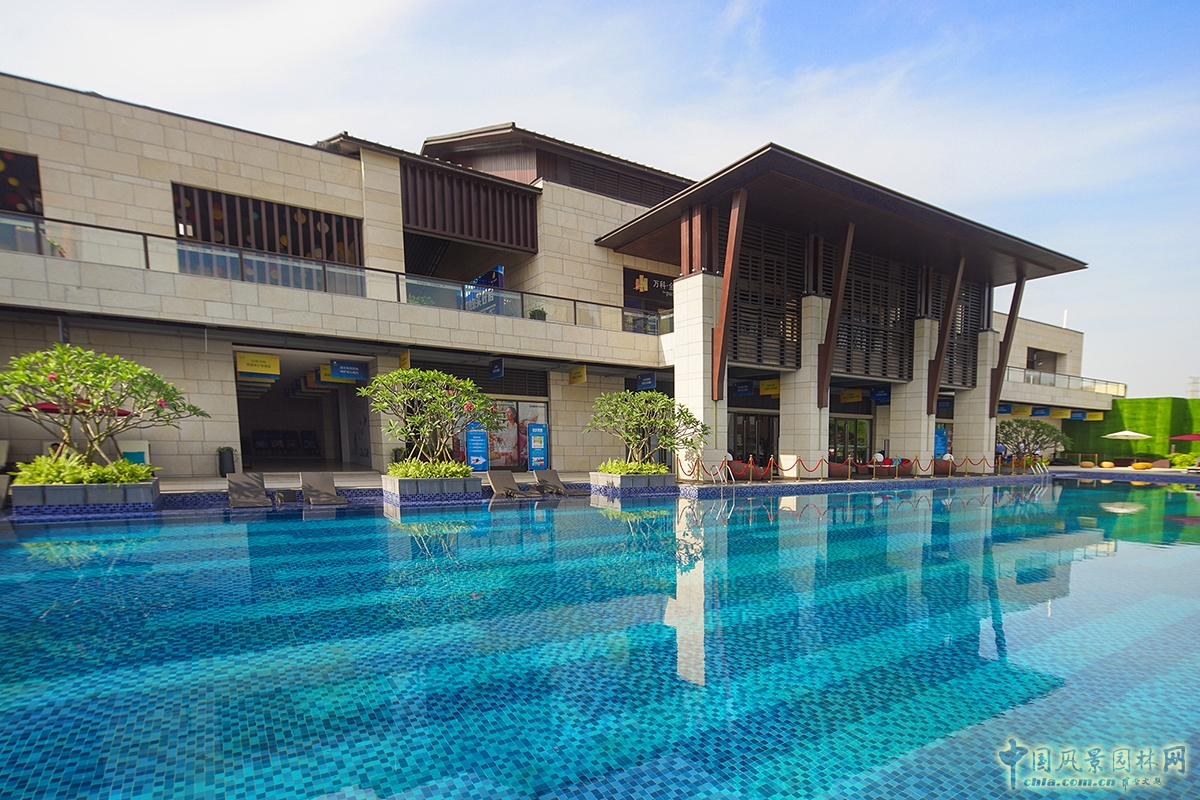 派瀾設計事務所:萬科南寧金域藍灣展示區景觀設計