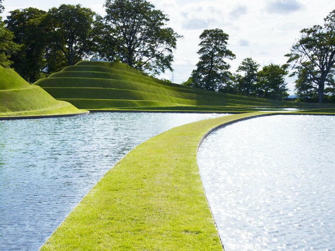 大地景觀雕塑“細胞的生命”