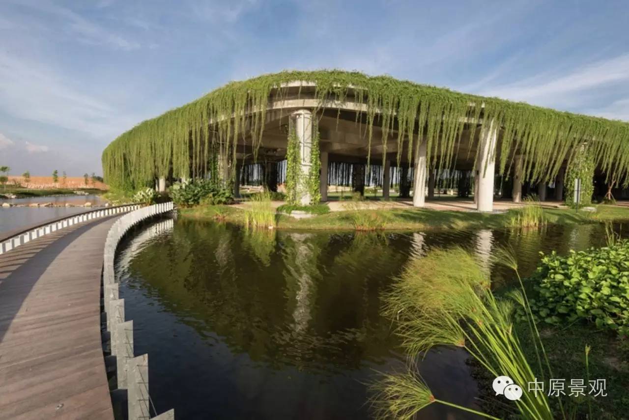 馬來西亞加里斯建筑師的弧形景觀設(shè)計(jì)