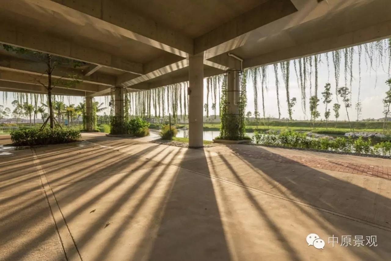 馬來西亞加里斯建筑師的弧形景觀設計