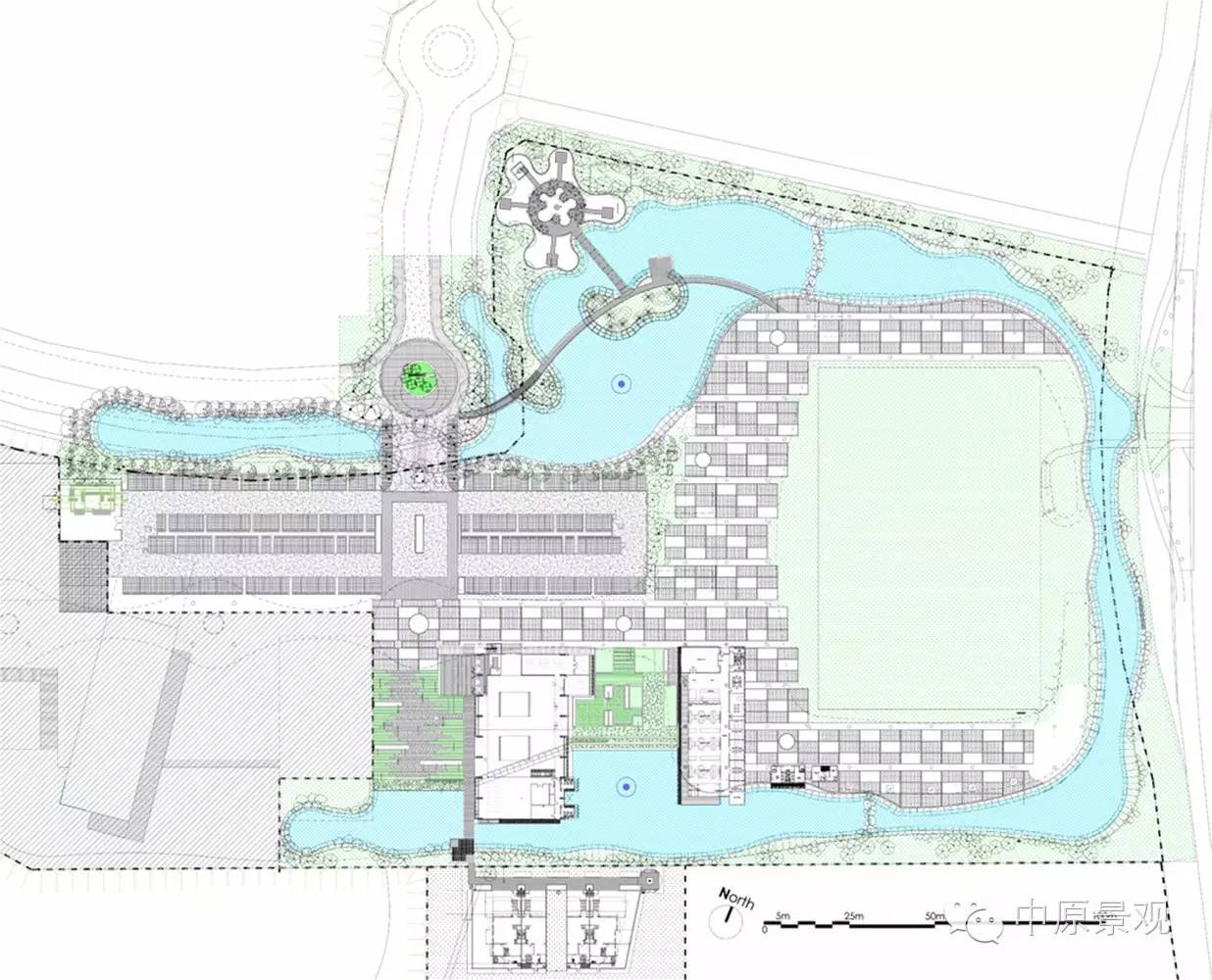 馬來西亞加里斯建筑師的弧形景觀設計