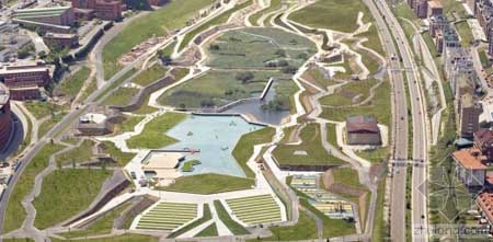 西班牙桑坦德大西洋濕地公園景觀