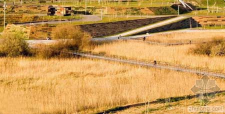 西班牙桑坦德大西洋濕地公園景觀