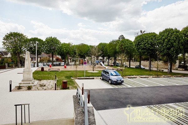 8月17號頭條：法國Guitrancourt小鎮中心廣場改造項目賞析