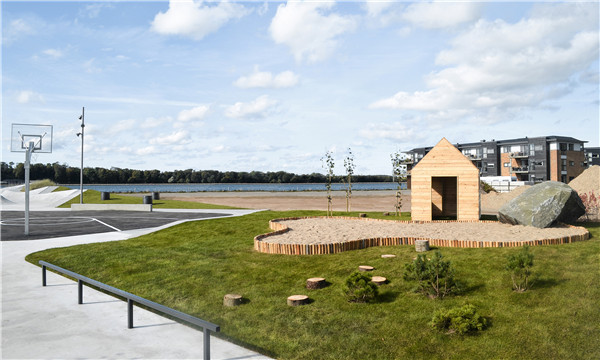 LEMVIG滑板公園：體化的滑板公園與城市公園