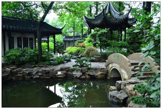 上海五大古典園林之一：曲水園