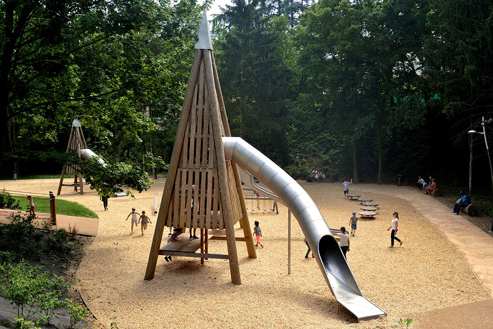 法國(guó)瓦隆公園景觀賞析