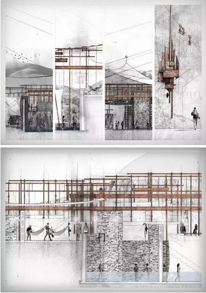 10張值得學(xué)習(xí)的立剖面表達(dá)