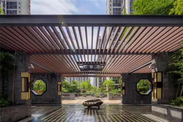 【棕櫚工程】廣州萬科東薈城:簡約中式的審美空間