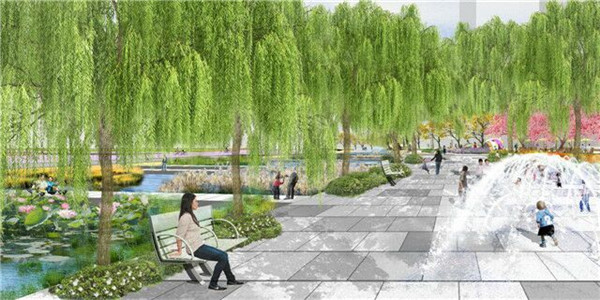 濟南CBD景觀設計方案進行專家論證 方案設計理念全解讀