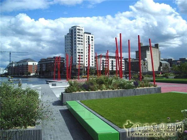 【9月13日頭條】愛爾蘭都柏林大運河廣場景觀改造