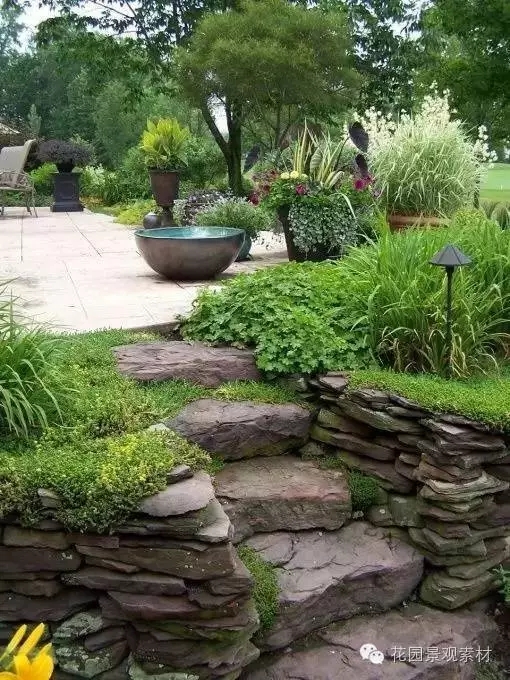 石頭在景觀設計中的應用