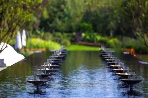 水在景觀設計中的應用