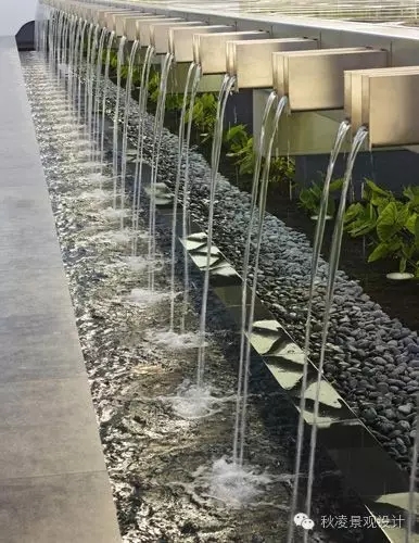 水在景觀設計中的應用