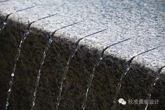 水在景觀設計中的應用