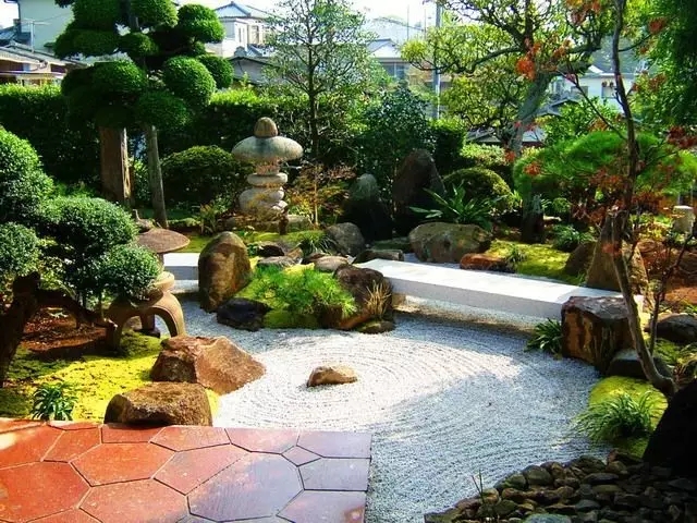 日式庭院 現實與抽象的結合