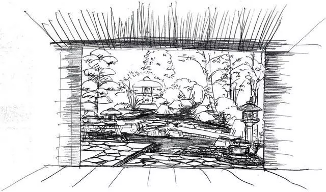 日式庭院 現實與抽象的結合