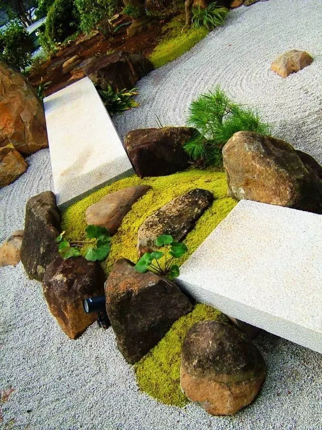 日式庭院 現實與抽象的結合