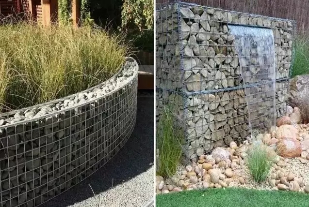 石籠與植物搭配大全