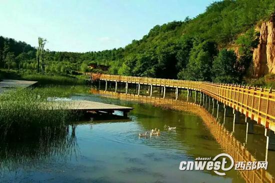 扶風七星河國家濕地公園開園迎客