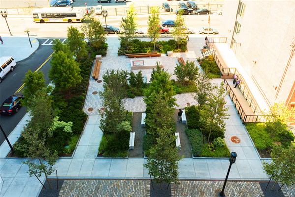 波士頓信道中心公園景觀設計