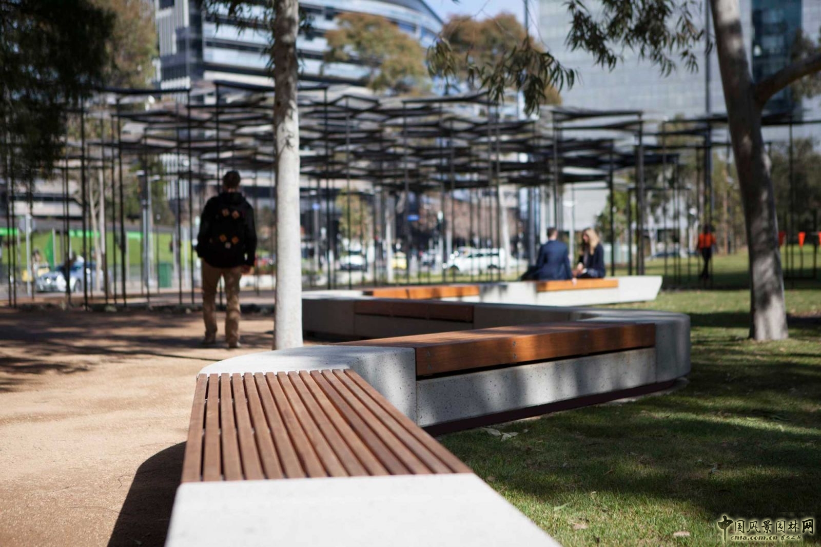 墨爾本海港區城市公園一期工程景觀