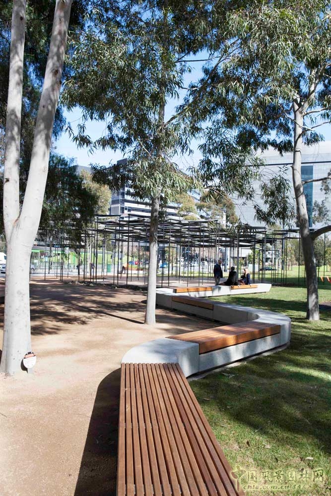 墨爾本海港區城市公園一期工程景觀