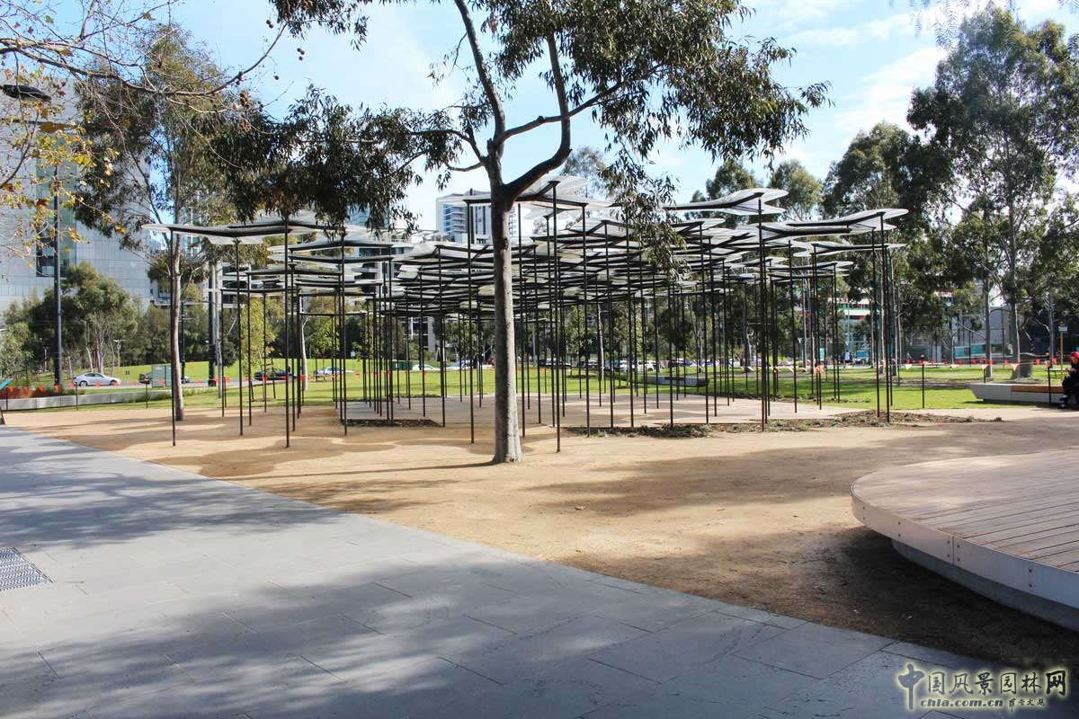 墨爾本海港區城市公園一期工程景觀
