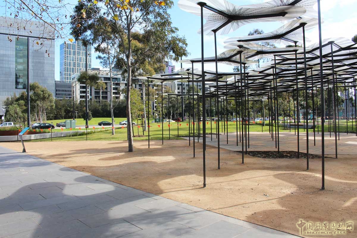 墨爾本海港區城市公園一期工程景觀