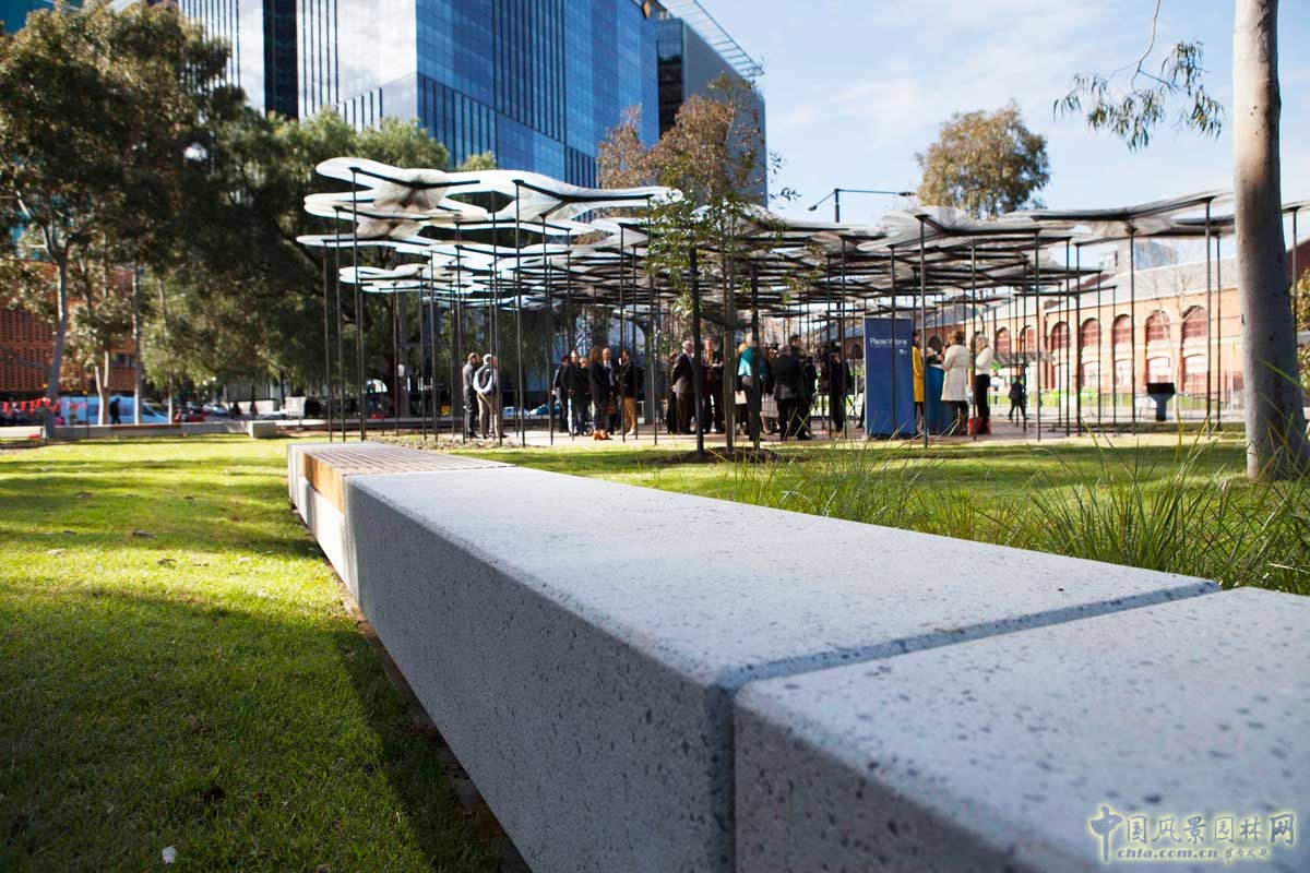 墨爾本海港區城市公園一期工程景觀