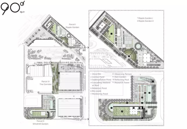 低維護生態園區:萬科研究中心