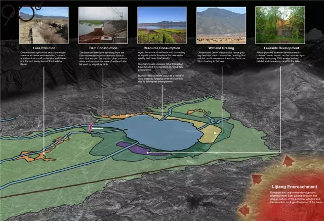 生態景觀設計案例——拉市海度假區總體規劃