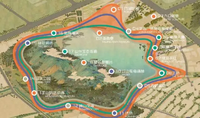 全球最牛公園方案:“清明上河圖”融于現代城市