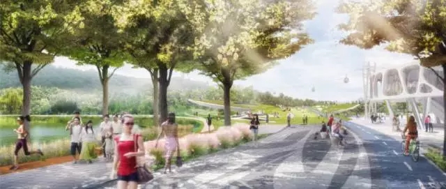 全球最牛公園方案：“清明上河圖”融于現代城市