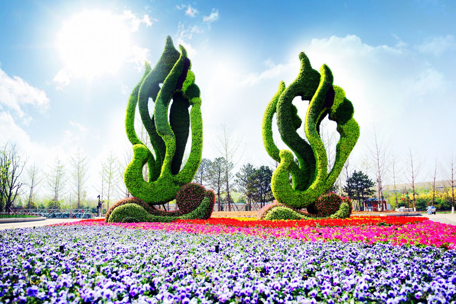 2016園冶杯專業獎參賽項目:唐山世園會綠雕