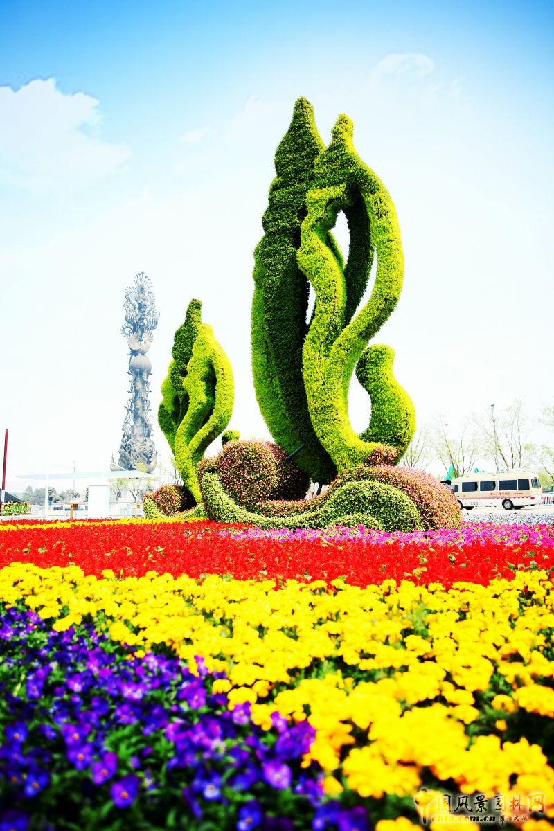 2016園冶杯專業獎參賽項目:唐山世園會綠雕