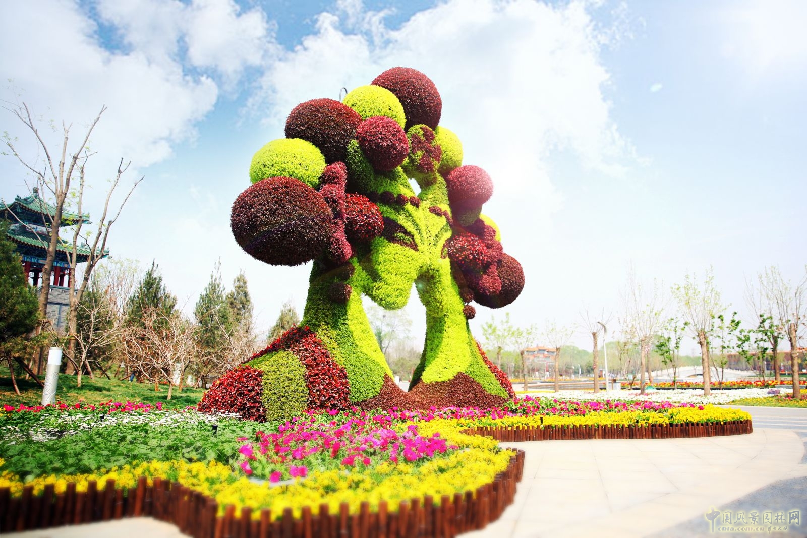 2016園冶杯專業獎參賽項目:唐山世園會綠雕