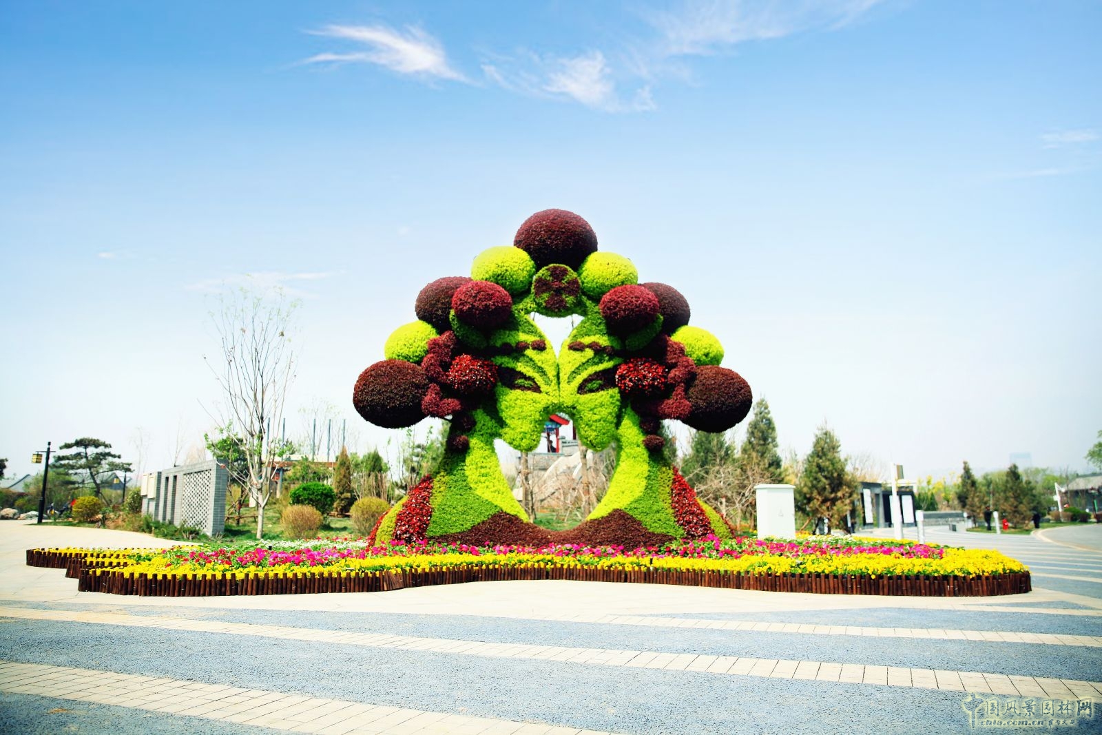 2016園冶杯專業獎參賽項目:唐山世園會綠雕