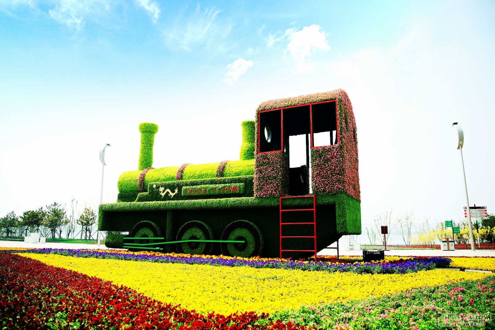 2016園冶杯專業獎參賽項目:唐山世園會綠雕