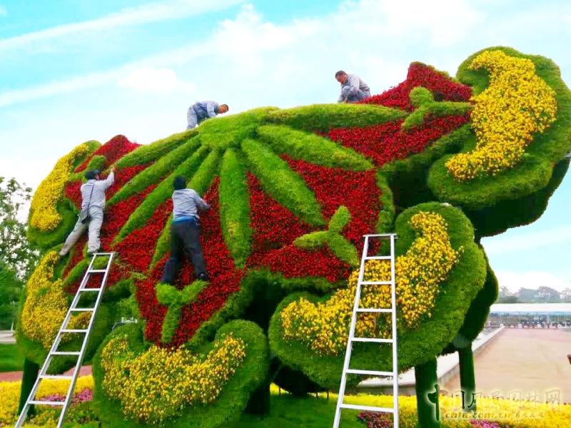 2016園冶杯專業(yè)獎參賽項目:唐山世園會綠雕