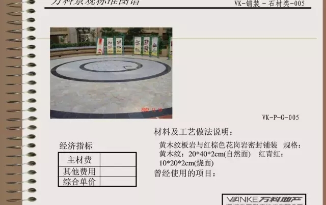 萬科景觀標準鋪裝類圖譜