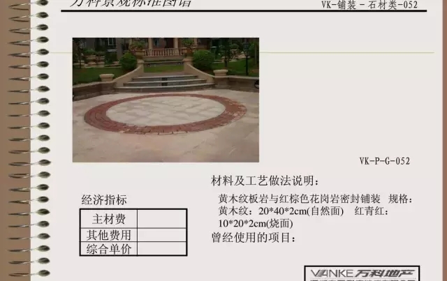 萬科景觀標準鋪裝類圖譜