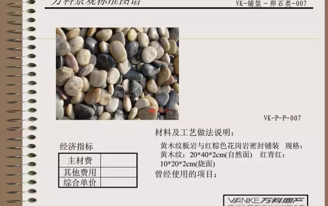 萬科景觀標準鋪裝類圖譜