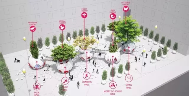 如何讓植物成為兒童活動(dòng)場(chǎng)地的主角?