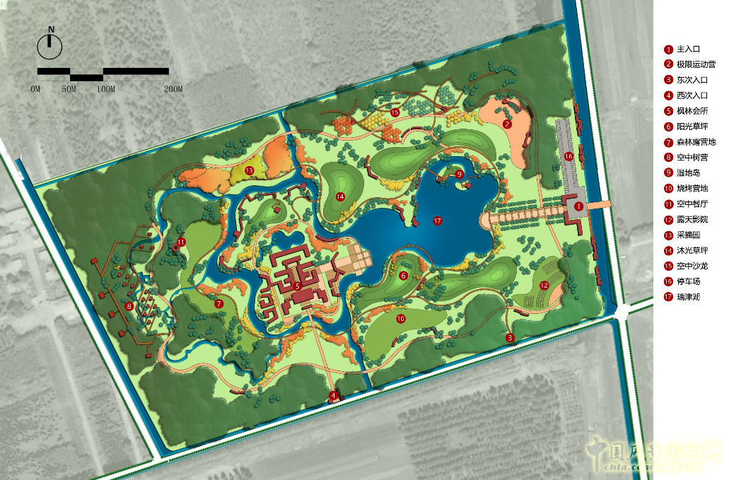 2016園冶杯專業獎參賽項目：天津武清津北森林公園