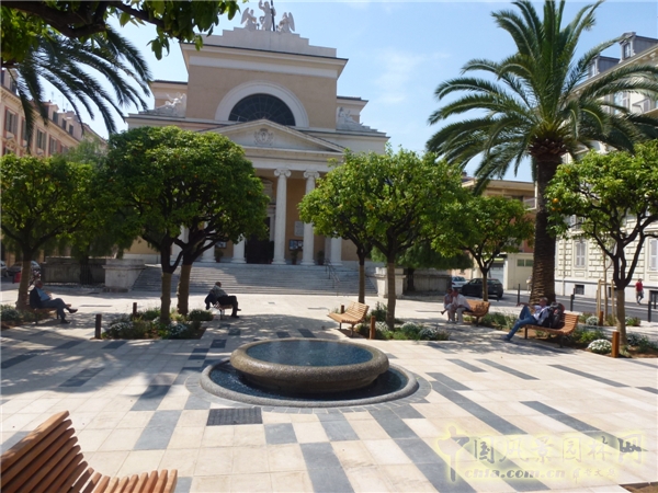 米歇爾·貝納作品：尼斯帕爾龍濱河道景觀