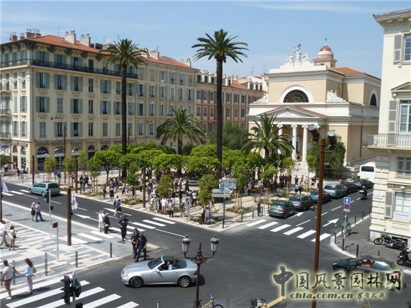 米歇爾·貝納作品：尼斯帕爾龍濱河道景觀